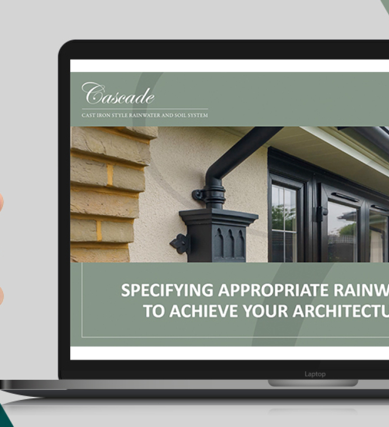 Image of a laptop and mobile phone screen showing Brett Martin's cascade online CPD