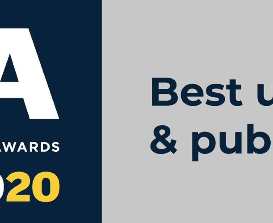 2020 Construction Marketing Awards Best Use of Press & Public Relations logo