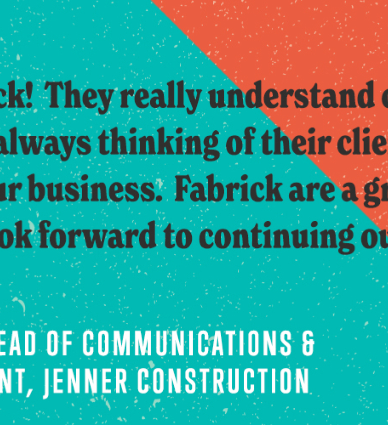 Customer testimonial from Jenner