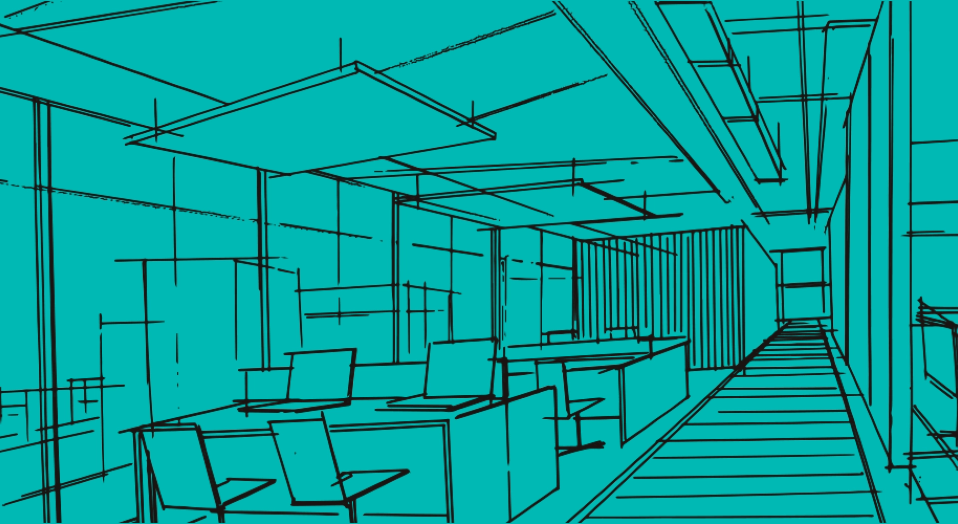 Modern office interiors