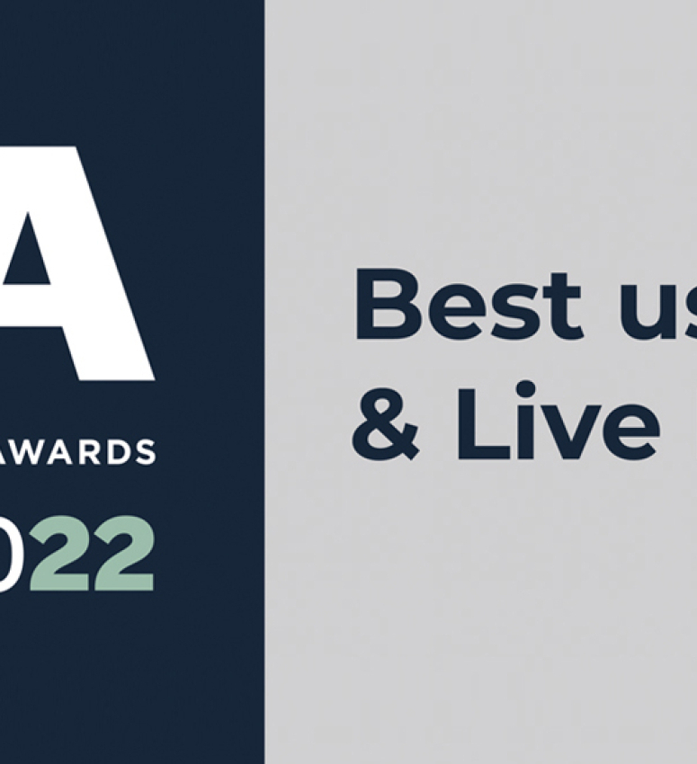 Construction Marketing Awards 2022 Best Use of Events & Live Marketing finalist logo