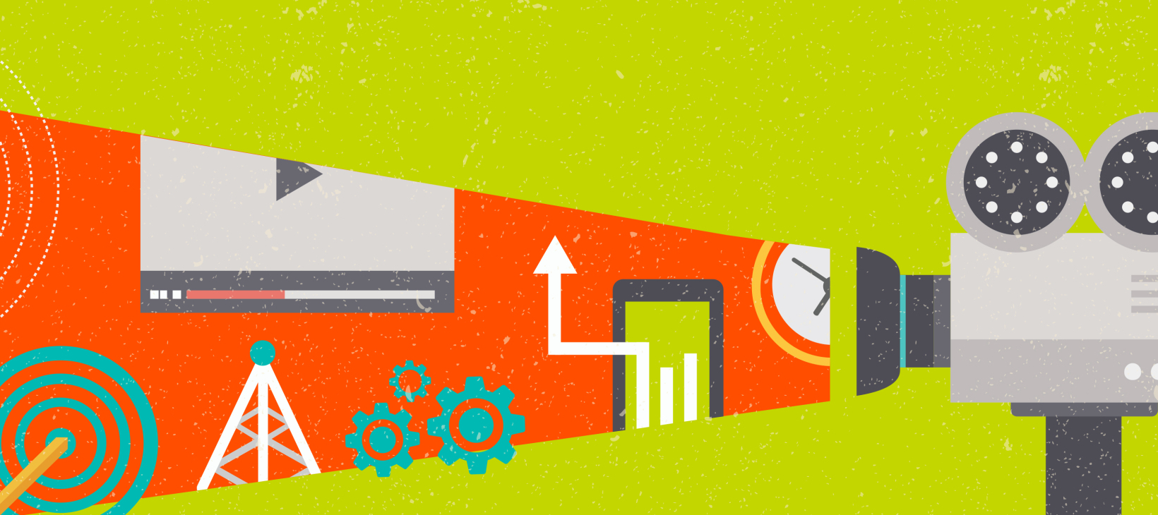 Story telling with video and social media marketing