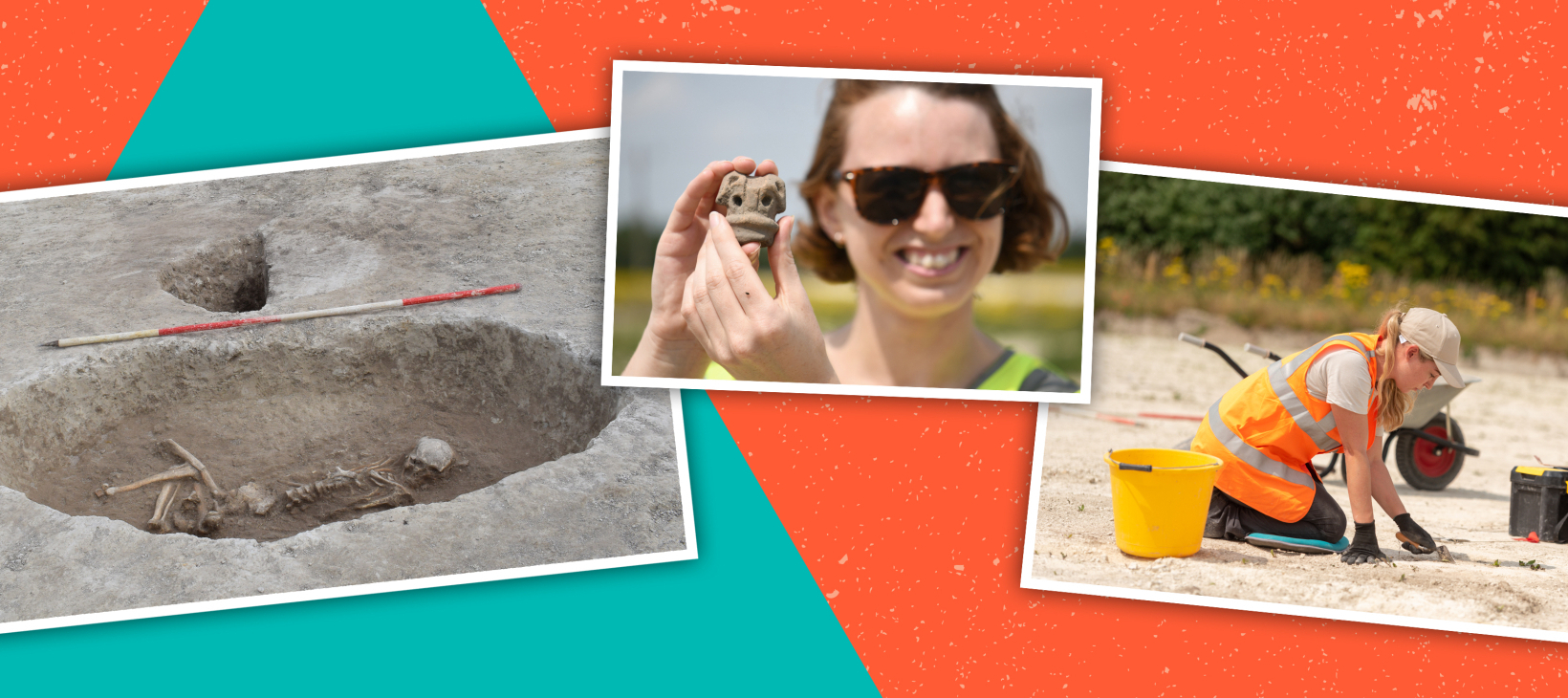 Fabrick invited a university student to spend a week with them to get a taster of agency life.  He visited an archaeological dig where he discovered a love for construction.